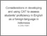 [thumbnail of Considerations in Developing and Using Cat to Assess Students’ Proficiency in English as a Foreign Language in Indonesia.]